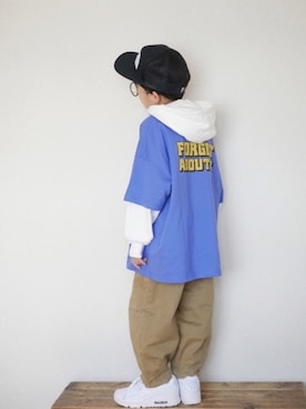 skskさん（キッズ・125cm）の春コーディネート