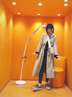 晚安姑娘さん（レディース・161cm）の春コーディネート