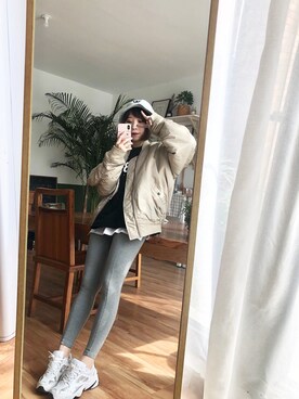 晚安姑娘さん（レディース・161cm）の秋コーディネート