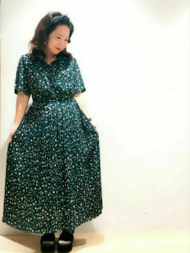 「ANEMONE（アネモネ）のアイテム」を使った、__im_mu__さん（レディース・146cm）の秋コーディネート