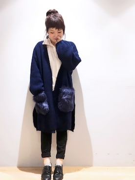 「オックスフォード」｜__im_mu__さん（レディース・146cm）の秋コーディネート