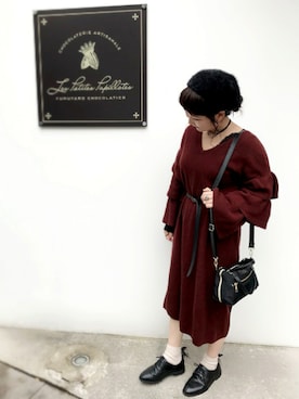 「オックスフォード」｜__im_mu__さん（レディース・146cm）の秋コーディネート