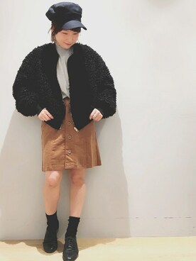 __im_mu__さん(レディース・146cm)の冬コーディネート