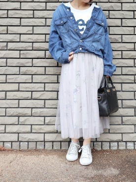 __im_mu__さん（レディース・146cm）の春コーディネート