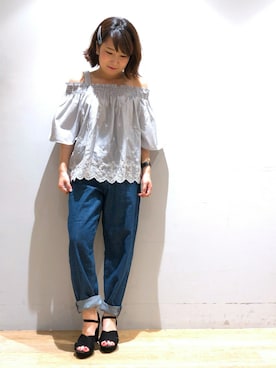 __im_mu__さん（レディース・146cm）の春コーディネート