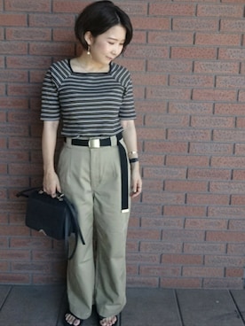 「ANEMONE（アネモネ）のアイテム」を使った、__im_mu__さん（レディース・146cm）の夏コーディネート