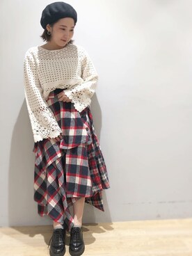 「広瀬すず」｜__im_mu__さん（レディース・146cm）の秋コーディネート