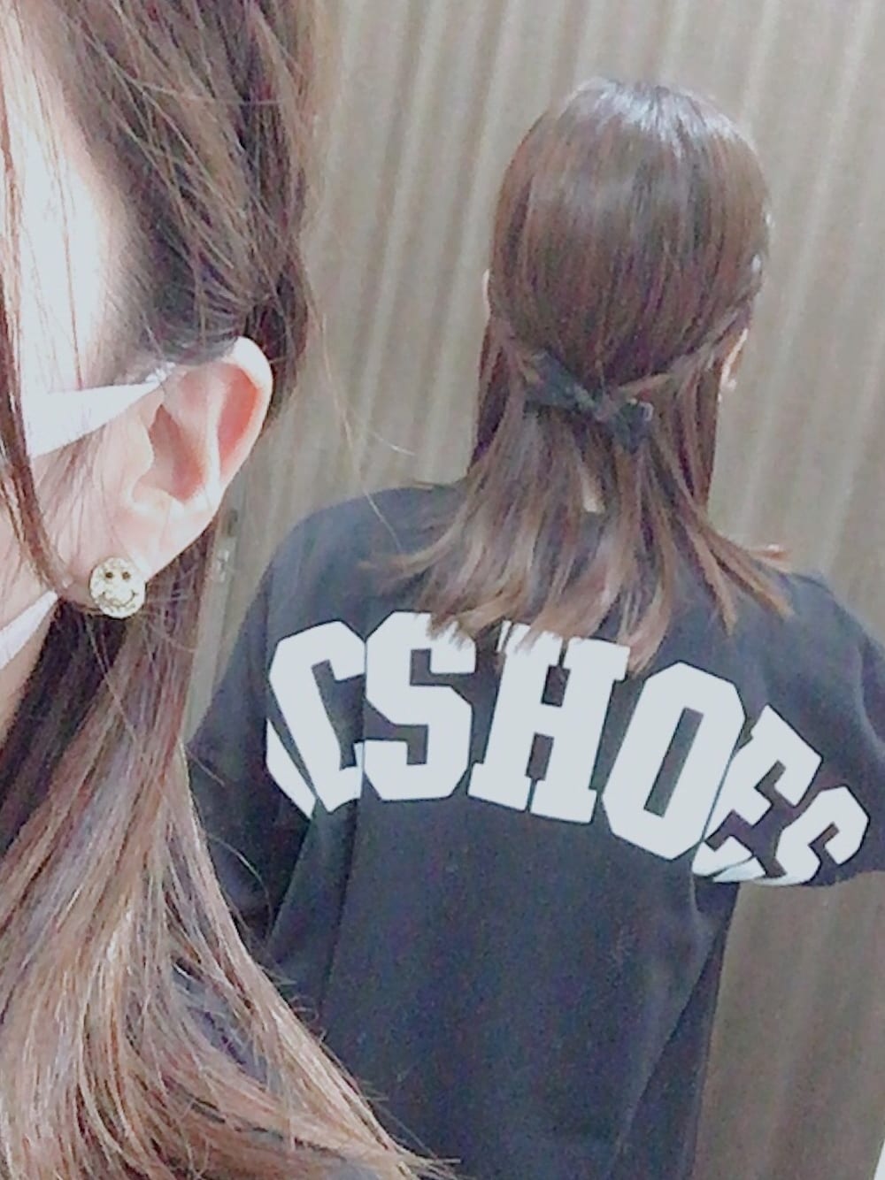 「DCのアイテム（スウェット、ブラック系）」を使った、Cさん（レディース・154cm）の冬コーディネートの1枚目の写真