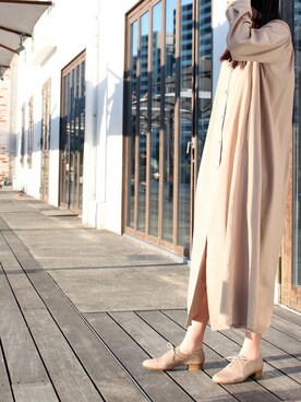 ECスタッフ２さん（レディース・156cm）の春コーディネート