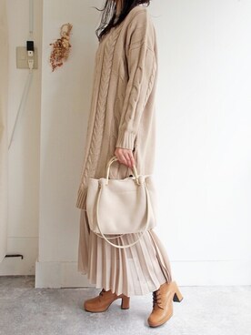 ECスタッフ２さん（レディース・156cm）の夏コーディネート