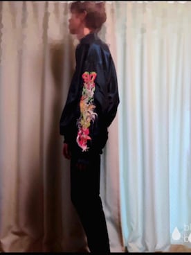 「doublet（ダブレット）のアイテム（ナイロンジャケット）」を使った、ひろさん（メンズ・176cm）の春コーディネート
