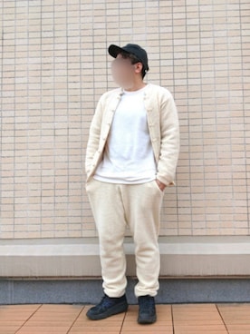 「SON OF THE CHEESE（サノバチーズ）のアイテム（ジャケット/アウター）」を使った、you_woodsさん（メンズ・170cm）の冬コーディネート