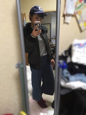 YURI 𓇼さん(レディース・155cm)の冬コーディネート