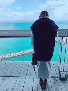 「DRIES VAN NOTEN（ドリスヴァンノッテン）のアイテム（ワンピース/ドレス）」を使った、fumikoさん（レディース・160cm）の冬コーディネート