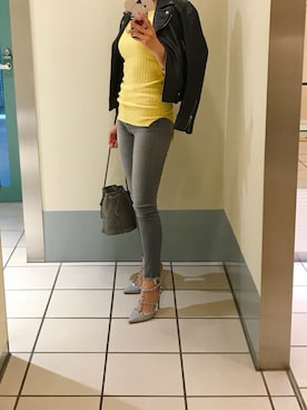 「VONDEL（フォンデル）のアイテム」を使った、fumikoさん（レディース・160cm）の秋コーディネート