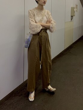 マルさん（レディース・161cm）の冬コーディネート