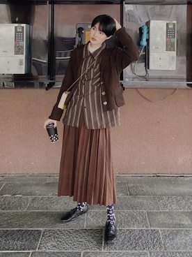 「ESPERANZA（エスペランサ）のアイテム（その他シューズ）」を使った、マルさん（レディース・161cm）の春コーディネート