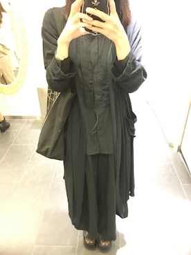 「AZUL（アズール）のアイテム（その他アウター）」を使った、しさん（レディース・167cm）の春コーディネート