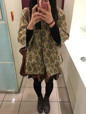 「Bou Jeloud（ブージュルード）のアイテム（その他アウター）」を使った、しさん（レディース・167cm）の春コーディネート