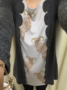 「bortsprungt.（ボシュプルメット）のアイテム」を使った、しさん（レディース・167cm）の春コーディネート