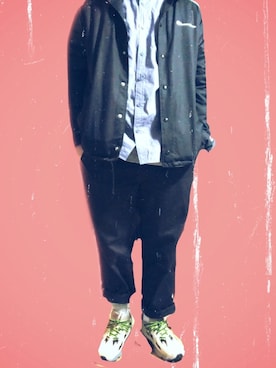 「united arrows」｜「アイテム（ブルゾン）」を使った、たかしさん（メンズ・176cm）の春コーディネート