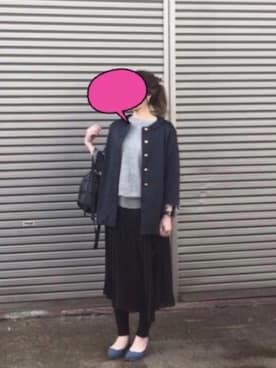 「vingtrois（バントロア）のアイテム」を使った、koikawaさん（レディース・167cm）の冬コーディネート