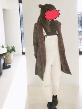 「JUNKO SHIMADA（ジュンコシマダ）のアイテム（ジャケット/アウター）」を使った、koikawaさん（レディース・167cm）の冬コーディネート
