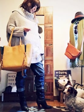 𝓮𝓽𝓼𝓾*さん(レディース・156cm)の冬コーディネート