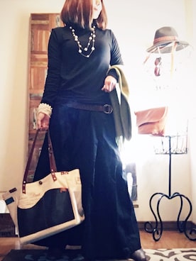 𝓮𝓽𝓼𝓾*さん（レディース・156cm）の冬コーディネート