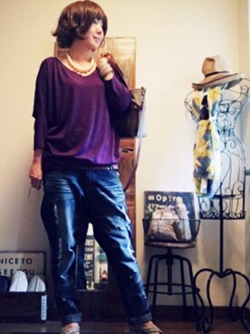 𝓮𝓽𝓼𝓾*さん（レディース・156cm）の夏コーディネート