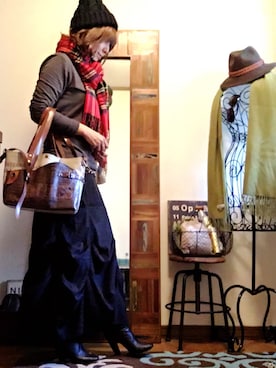 𝓮𝓽𝓼𝓾*さん（レディース・156cm）の秋コーディネート