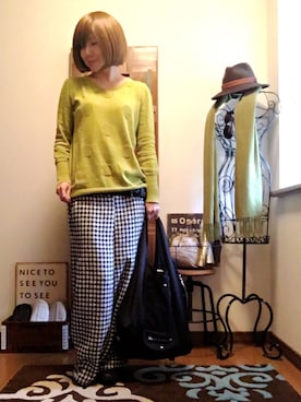 𝓮𝓽𝓼𝓾*さん（レディース・157cm）の春コーディネート