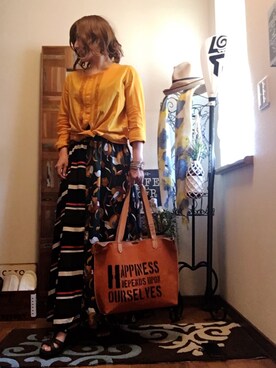 𝓮𝓽𝓼𝓾*さん(レディース・157cm)の春コーディネート