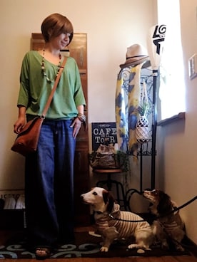 𝓮𝓽𝓼𝓾*さん（レディース・157cm）の春コーディネート