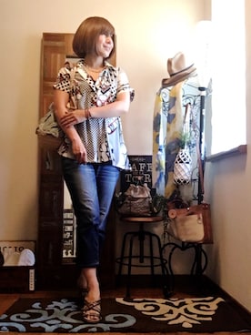 𝓮𝓽𝓼𝓾*さん(レディース・157cm)の夏コーディネート