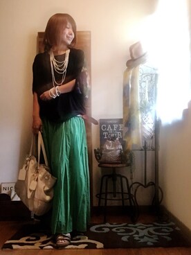 𝓮𝓽𝓼𝓾*さん（レディース・157cm）の秋コーディネート