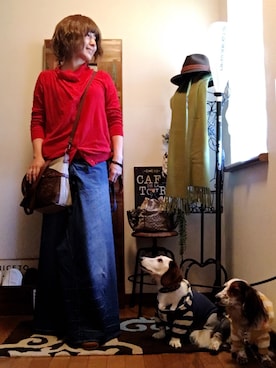 𝓮𝓽𝓼𝓾*さん(レディース・157cm)の秋コーディネート