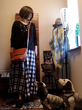 𝓮𝓽𝓼𝓾*さん（レディース・157cm）の春コーディネート