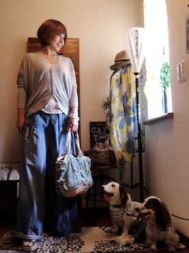 𝓮𝓽𝓼𝓾*さん(レディース・157cm)の春コーディネート