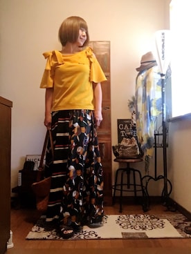 𝓮𝓽𝓼𝓾*さん（レディース・157cm）の夏コーディネート