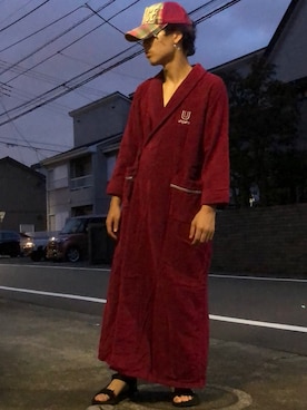 「UNDERCOVER（アンダーカバー）のアイテム（その他アウター）」を使った、ジョージさん（メンズ・172cm）の秋コーディネート