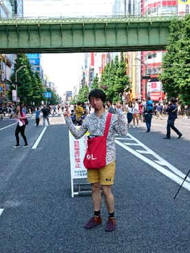 クラックス三世(梅味)さん（メンズ・170cm）の夏コーディネート