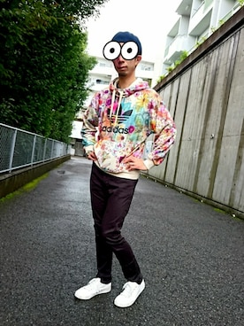 「FREAK'S STORE（フリークスストア）のアイテム（ハンチング/ベレー帽）」を使った、クラックス三世(梅味)さん（メンズ・170cm）の秋コーディネート