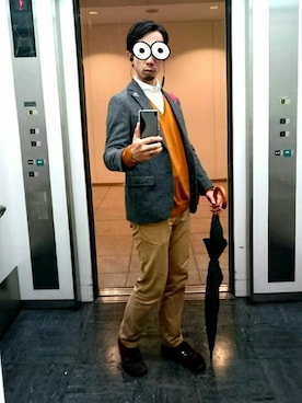 クラックス三世(梅味)さん（メンズ・170cm）の秋コーディネート
