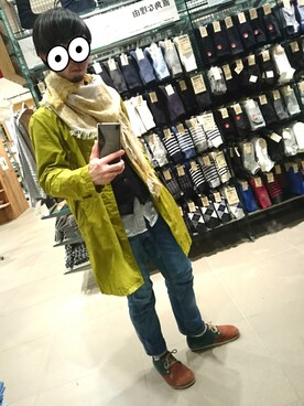 クラックス三世(梅味)さん（メンズ・170cm）の春コーディネート