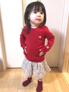 「オシャレパッソ」｜SOKI♥RINKAさん（キッズ・90cm）の秋コーディネート