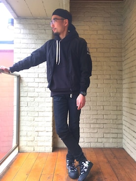 DUKASHUNさん（メンズ・175cm）の春コーディネート