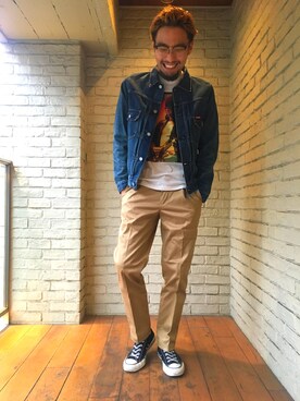 DUKASHUNさん（メンズ・175cm）の春コーディネート