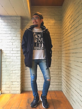 DUKASHUNさん（メンズ・175cm）の春コーディネート