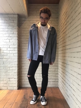 DUKASHUNさん(メンズ・175cm)の春コーディネート